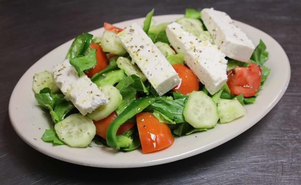 Greek salad at Joe's Italian Grill in Rockdale, TX 76567 Greek salad at Joe's Italian Grill in Rockdale, TX 76567